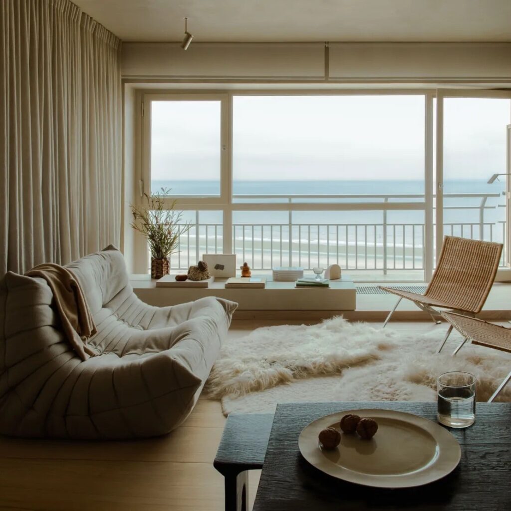 Style with Curtains and Compact Sofas