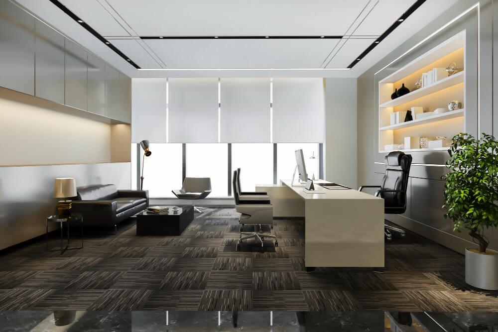 Delivered Custom Office Blinds in Dubai