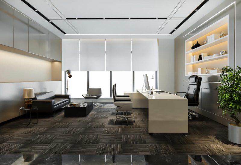 Delivered Custom Office Blinds in Dubai